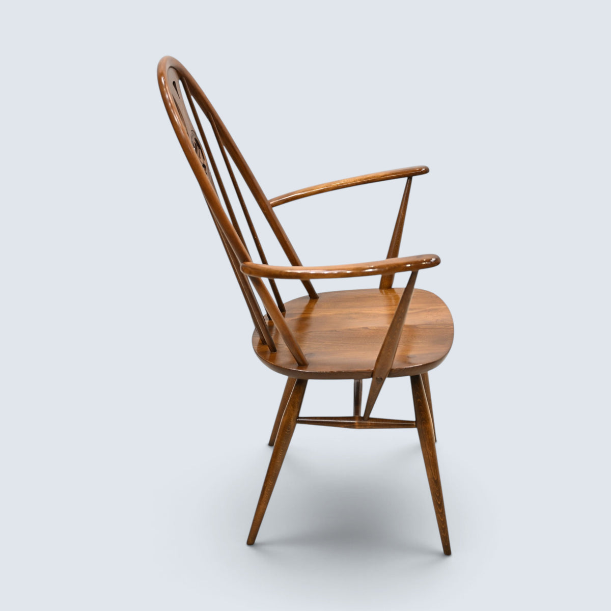 Ercol Swanback Carver Dining Chair Poppers Attached #1876A FREE UK Delivery*
