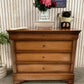 Moreux de Varennes French Vintage Writing Desk Chest 3 Drawers Pull Out Desk