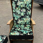 Pair Of Vintage Oak Mid Century Lounge Armchairs
