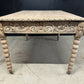 French Carved Oak Writing Table