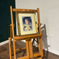 Original oil painting of woman in gilt frame by artist ‘Roy Freeman’.8