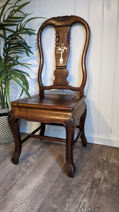 Antique Queen Anne Chair R181201 8