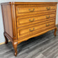 Chest of Drawers Vintage French Louis XVI 3 Drawers Carved Cabinet LOT 4456