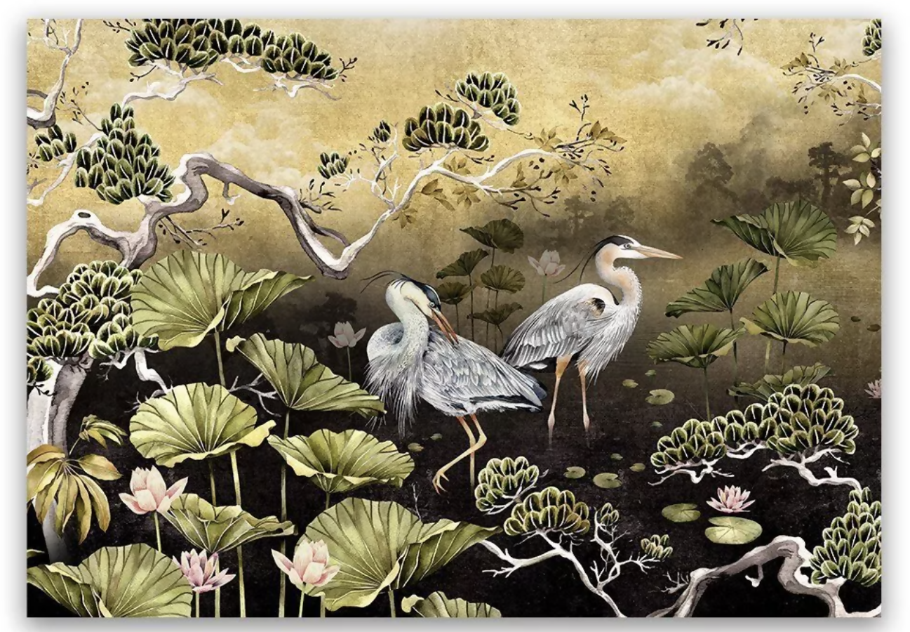 herons