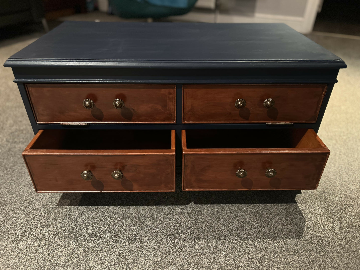 Vintage Solid Wood TV Cabinet/Unit