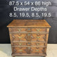 18th Century Oak chest of Drawers