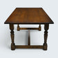 Old Charm Exeter Solid Oak Dining Table Light Oak VGC Seats 8 FREE UK Delivery