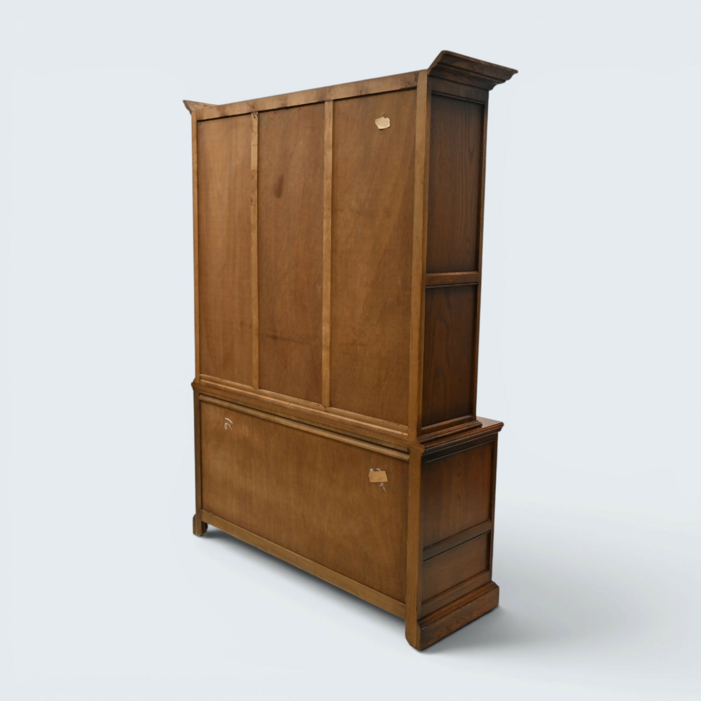 Old Charm Display Cabinet Sideboard Light Oak Finish Cupboard FREE UK Delivery