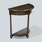 Ercol Half Moon Hall Table Demilune 2 Tier Traditional Dark FREE UK Delivery*