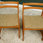 4 x Mid Century Danish Dining Chairs by Vantinge Mobelindustri