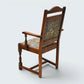 8 Old Charm Dining Chairs Inc 2 Carvers Vintage Oak Tudor Brown FREE UK Delivery