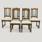 6 Old Charm Oak Dining Chairs Lancaster Light Oak Finish FREE UK Delivery*. SBR10909/0509E