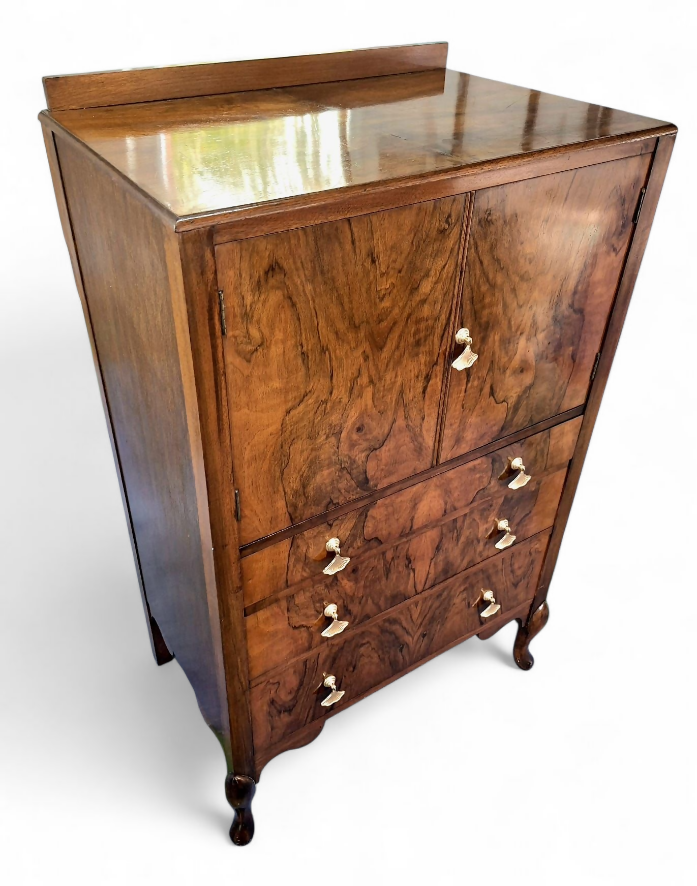 Upcycled 1940's Art Deco Tallboy