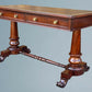 19th Century Victorian Mahogany Writing Table / Desk