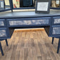 MEREDEW Triple Mirrored Dressing Table/Desk