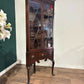 Antique Mahogany Corner Display Cabinet2