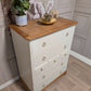Stag Madrigal Tallboy Chest of 7 Drawers Brass Handles