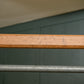 Antique Oak Shop/Cloakroom Clothes Hanging Rail - Coat Rack - Open Wardrobe