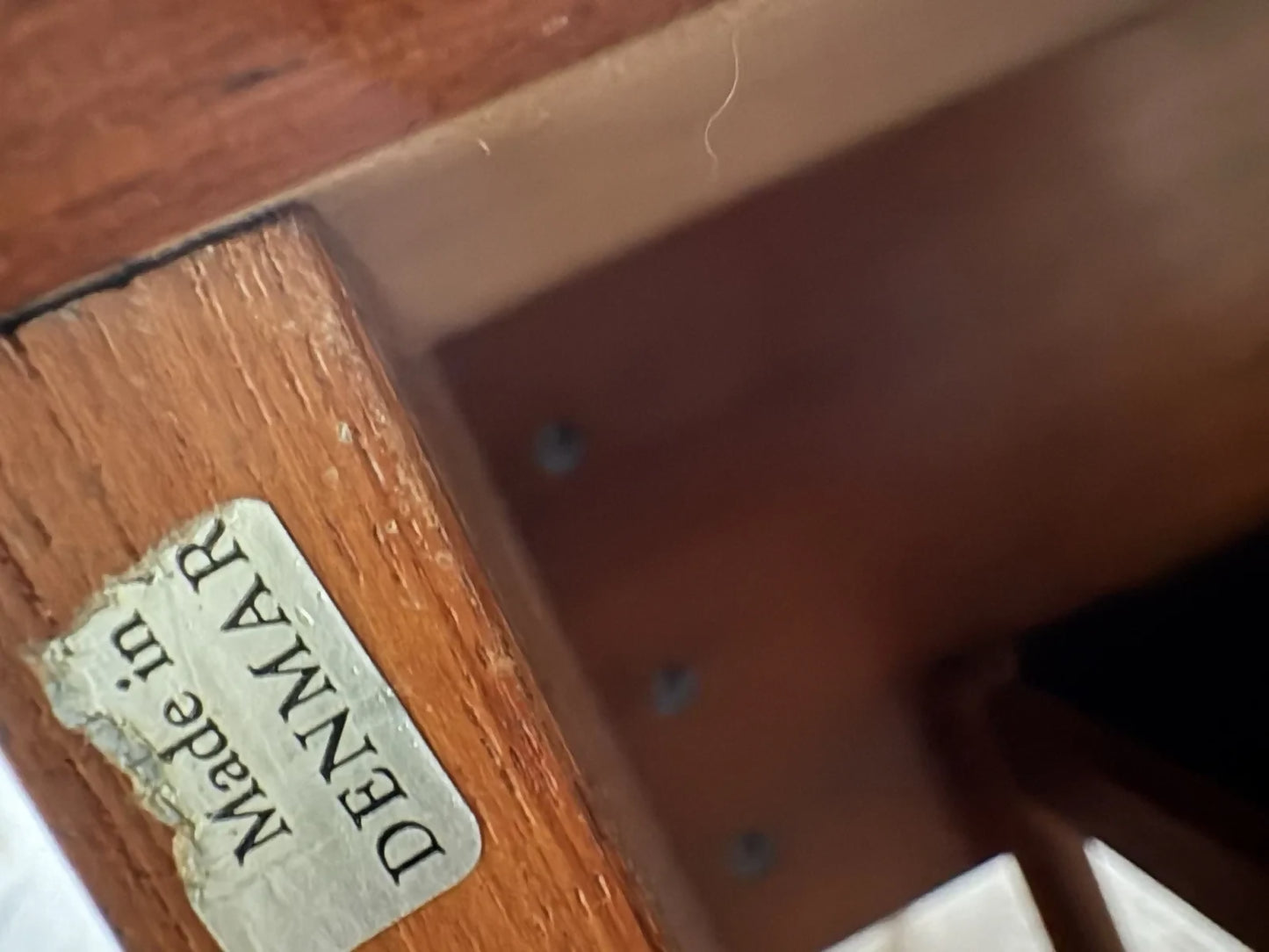 Vintage Mid Century Danish Large Teak Desk Dining Table Retro R992