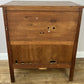 Cabinet Vintage French Louis XIV Style Oak Sideboard Carved Cupboard LOT 6249
