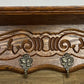 Coat Rack Vintage French Carved Oak Wall Mounted 6 Hooks Rack Hanger LOT 6368