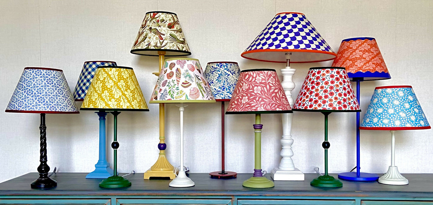 Bespoke refurbished table lamp