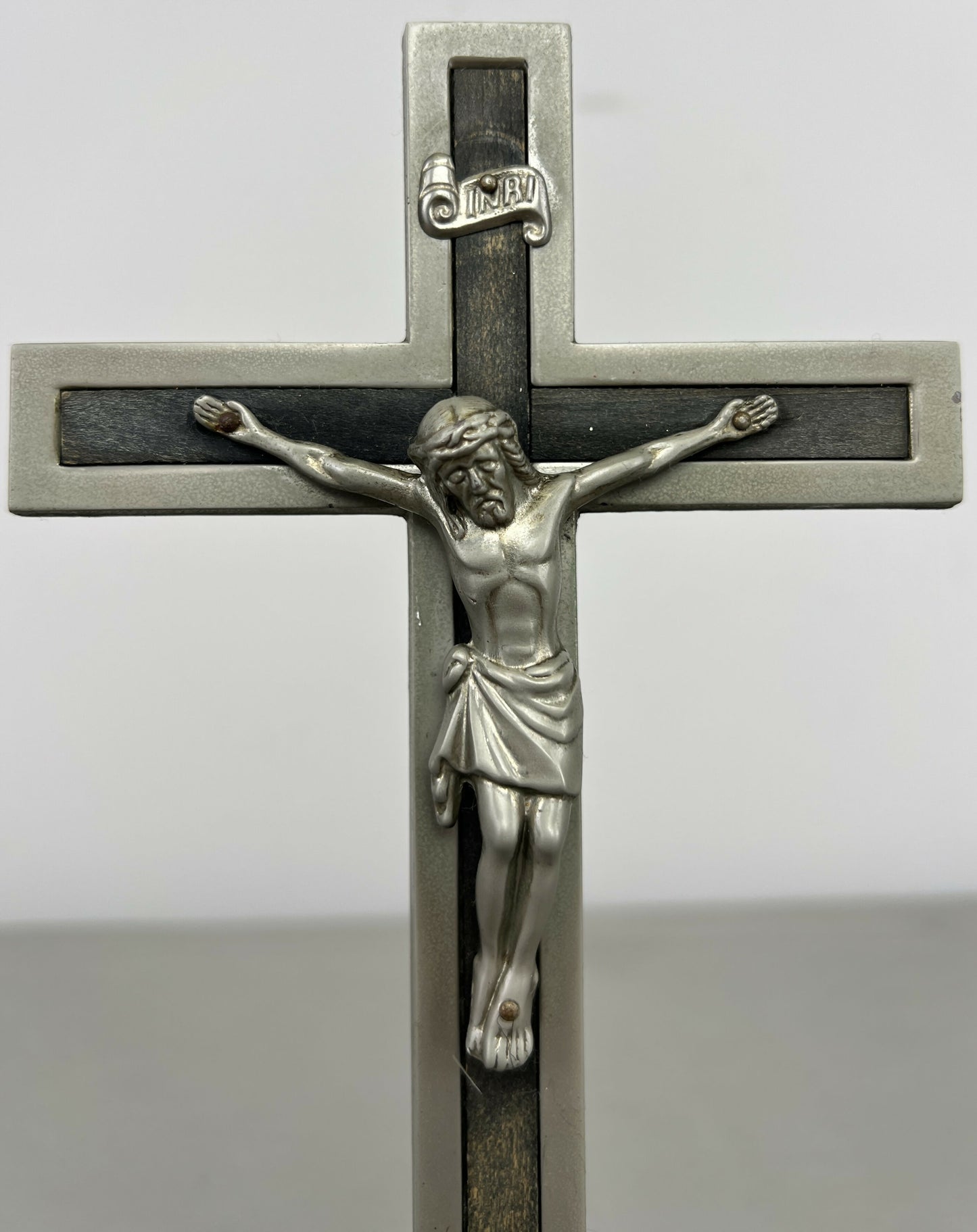 Crucifix Vintage French Style Ornate Religious Cross Freestanding LOT 6422