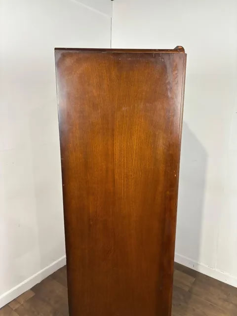 Vintage Oak Fitted Gents Wardrobe