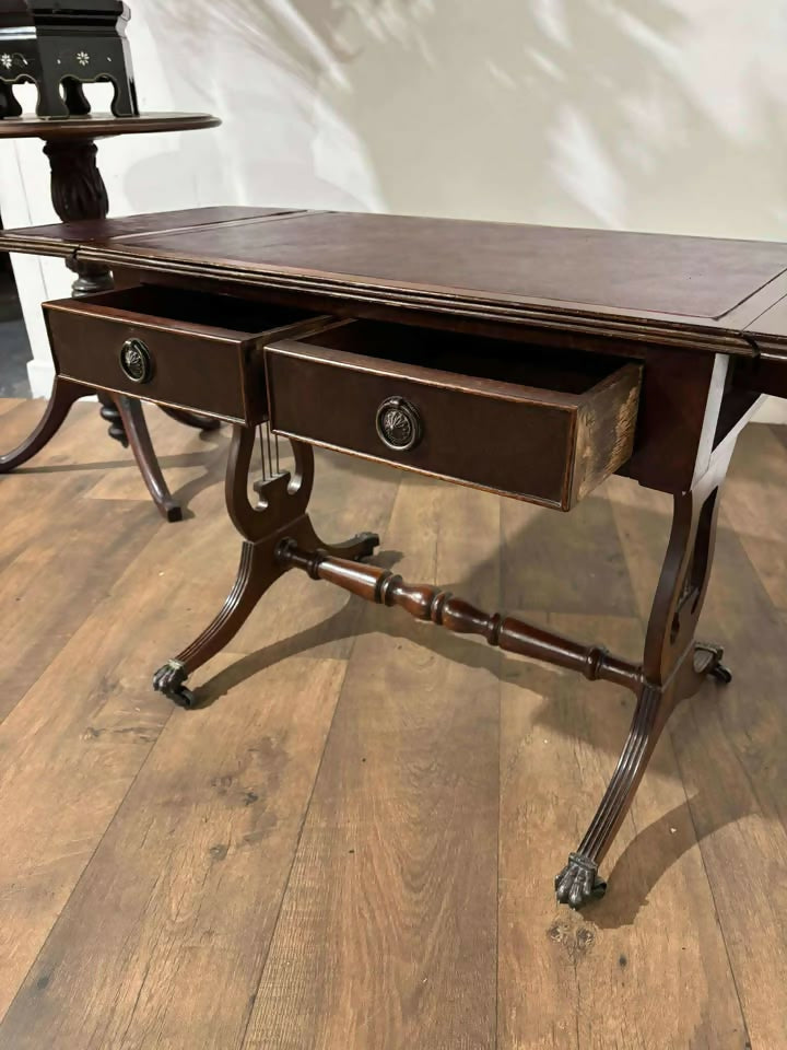 Regency Style Drop Leaf Sofa table
