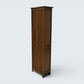 Old Charm Narrow Bookcase Finish 4 Shelves Light Oak Carvings FREE UK Delivery*