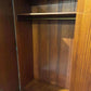 Vintage Mahogany Triple Door Wardrobezx