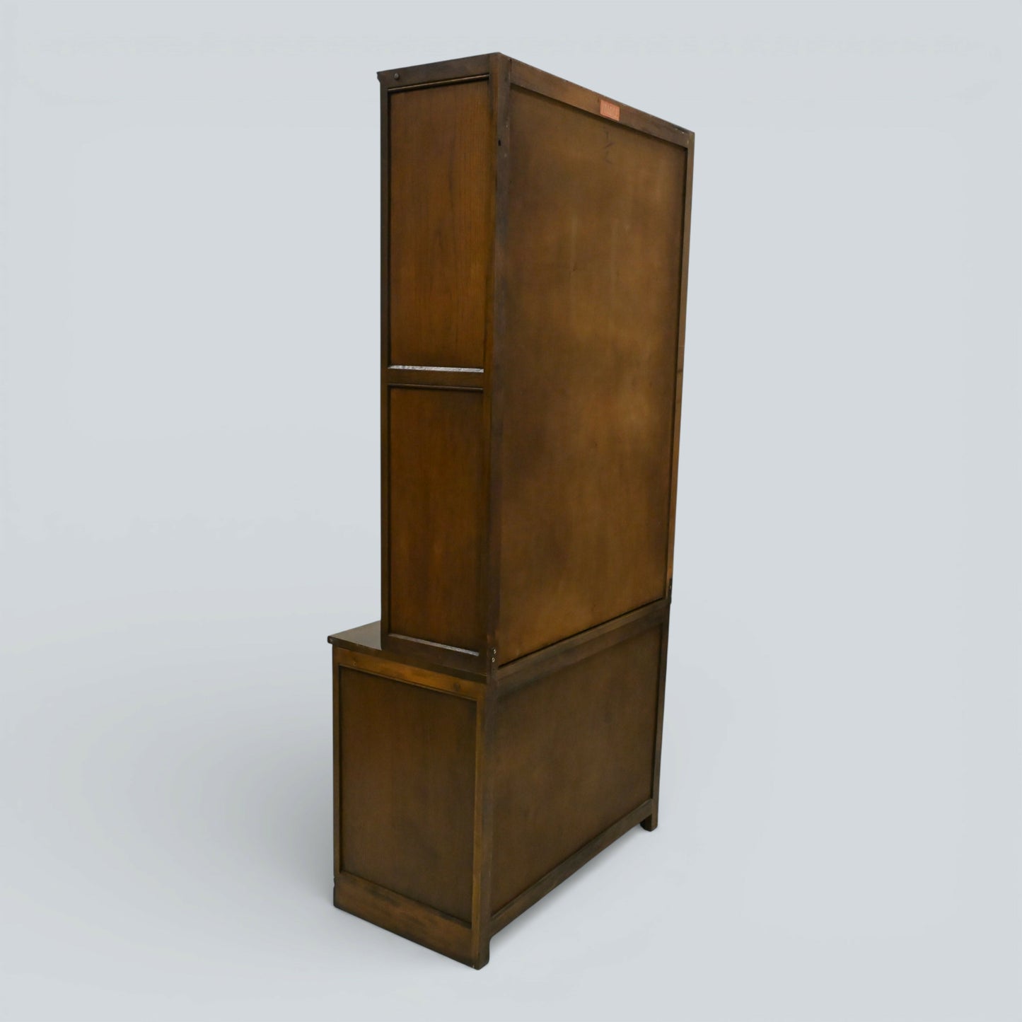 Old Charm Wall Unit Bookcase Display Bureau/Drinks Light Oak FREE UK Delivery*