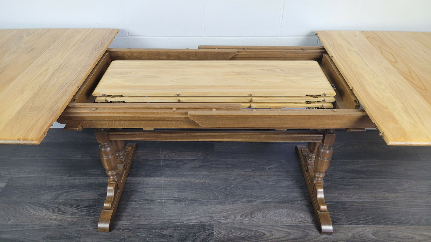 Ercol Grand Refectory Dining Table, 1990s