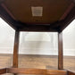 Pair Of Vintage Oak Armchairs With Pink Upholstered Seats & Backs