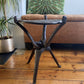 Wood carved Africa Fold Up Side table