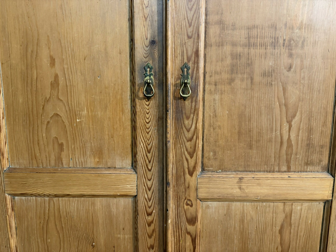 Antique Pine Larder Cupboard
