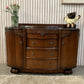 Lifetime Furniture Company Vintage Art Deco sideboard or buffet cabinet