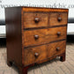 Georgian Mahogany Chest Of Drawers. Nice Small Proportions