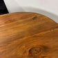 Custom Made Oval Elm Dining Table