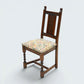 4 Old Charm Dining Chairs Warwick Range Tudor Brown Oak Frames FREE UK Delivery*