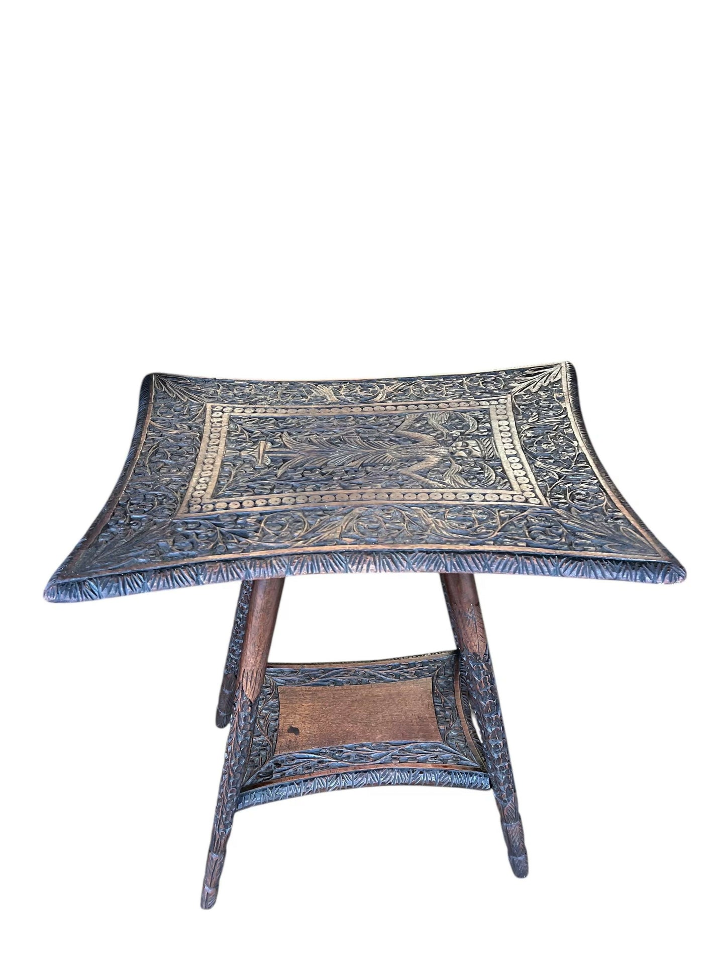 Antique Anglo Asian side table.
