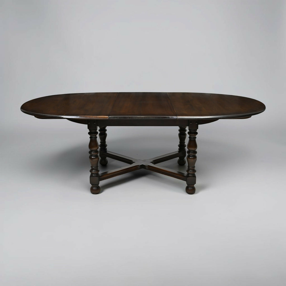 Ercol Woburn Extending Dining Table D End Seats 10 Model 705 Dark FREE Delivery
