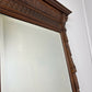 Mirror Antique French Oak Wall Mirror Home Decor Carved Wall Frame LOT 6371