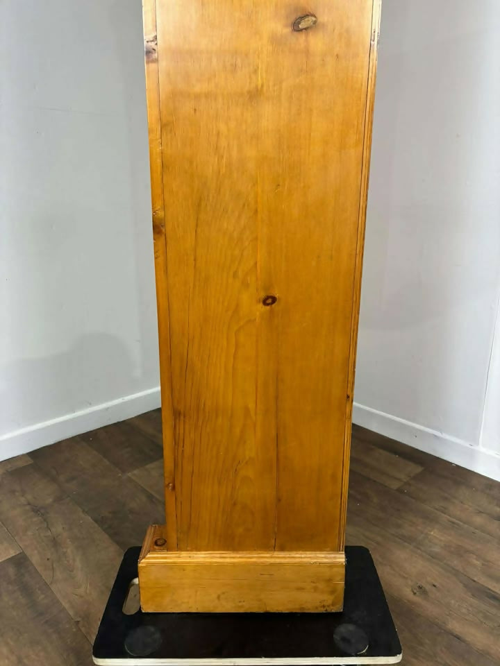 Contemporary Style Large Pine Open Bookcase