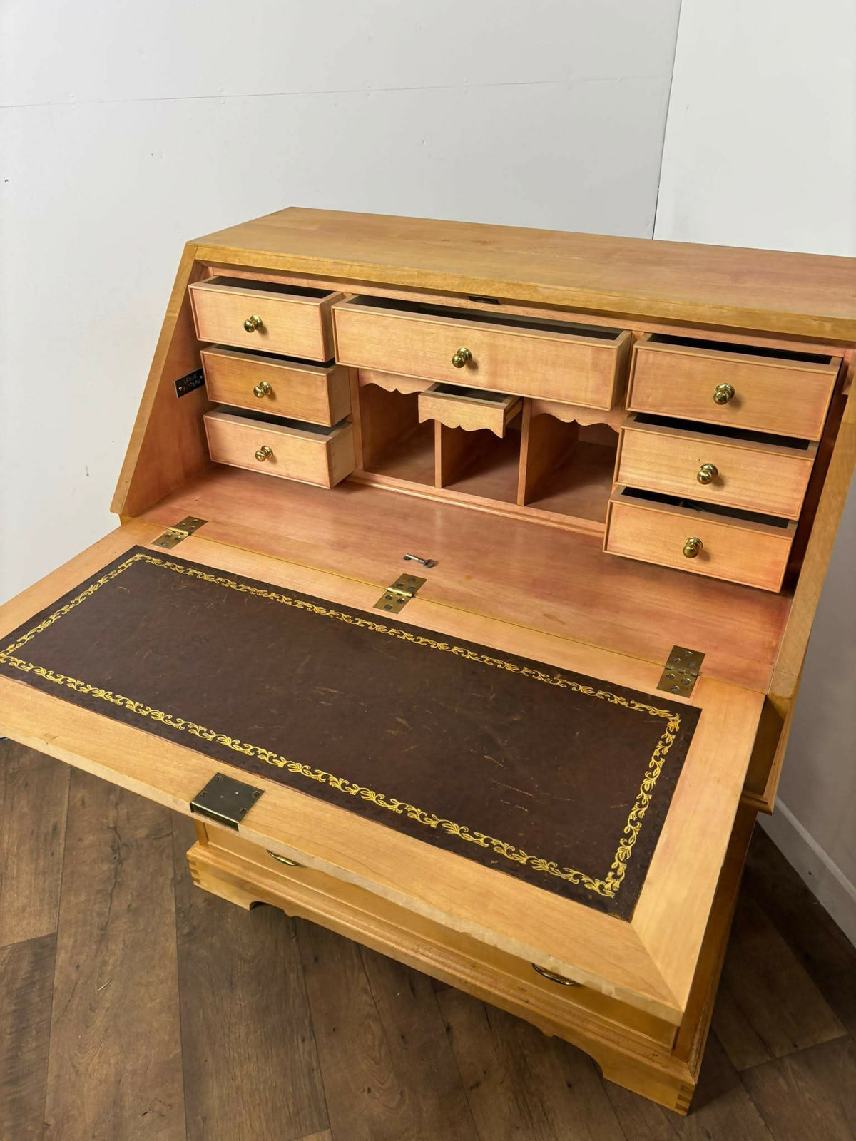 Hand Made Blonde Maple Bureau