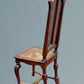 Set Of Four Oak High Back Chairs