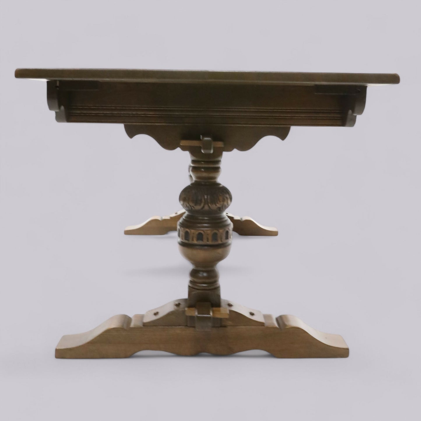 Old Charm Solid Oak Dining Table Seats 8 Places Light Oak FREE UK Delivery. SBR9538/1009D