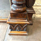 A Good Large Victorian Carved and Figured Walnut Overmantel Mirror