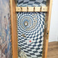 Hand painted and Decoupaged Alice in Wonderland Jewellery Armoire, whimsical vintage jewellery cabinet