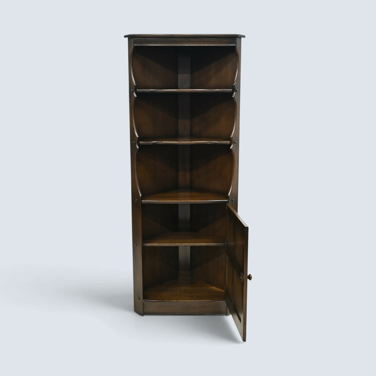 Ercol Corner Cabinet Old Colonial Traditional Dark Finish #474 FREE UK Delivery*